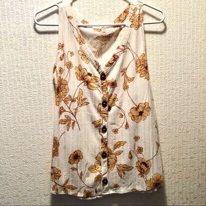 Maurices Floral Tank